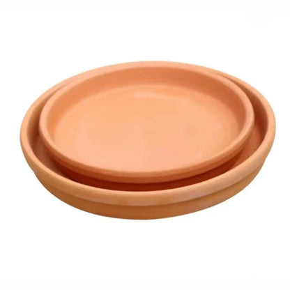 Soucoupe pot de fleur terre cuite