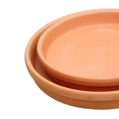 Soucoupe pot de fleur terre cuite