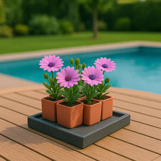 Soucoupe pour pot de fleur carré