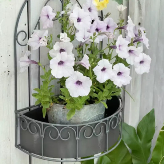 Support mural pot de fleur suspendu