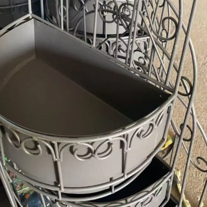 Support mural pot de fleur suspendu