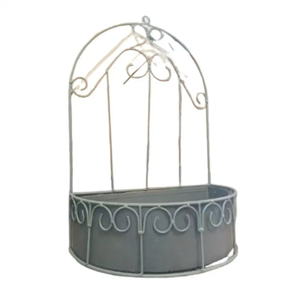 Support mural pot de fleur suspendu