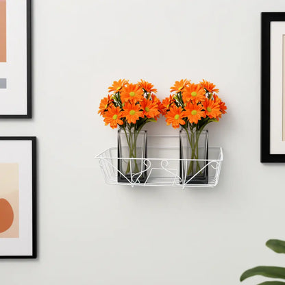 Support pot de fleur rectangulaire