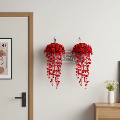 Support pot de fleur rectangulaire