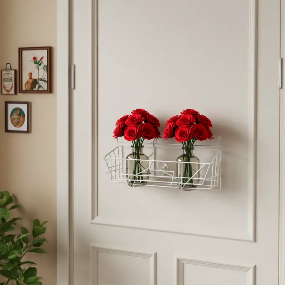 Support pot de fleur rectangulaire