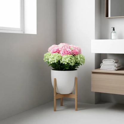 Support pot de fleur sur pied