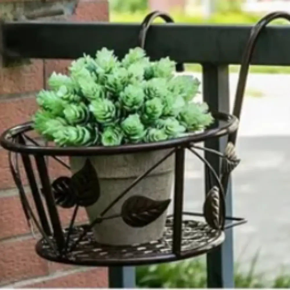 Support pour pot de fleur suspendu