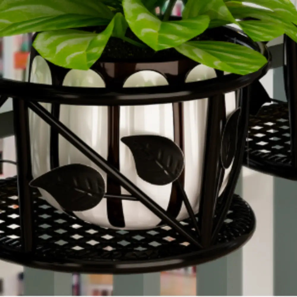 Support pour pot de fleur suspendu