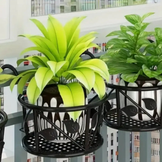 Support pour pot de fleur suspendu