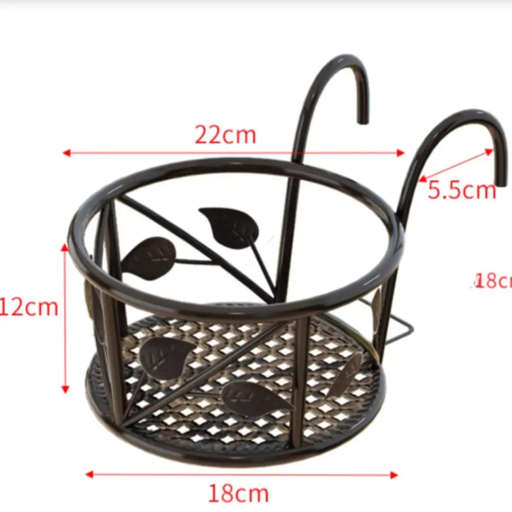 Support pour pot de fleur suspendu