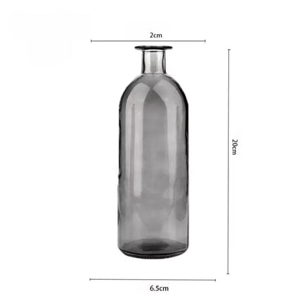 Vase bouteille en verre