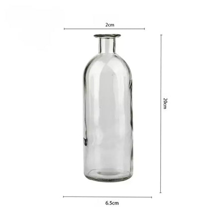 Vase bouteille en verre