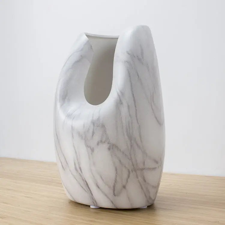 Vase céramique blanc