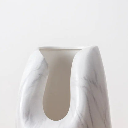 Vase céramique blanc