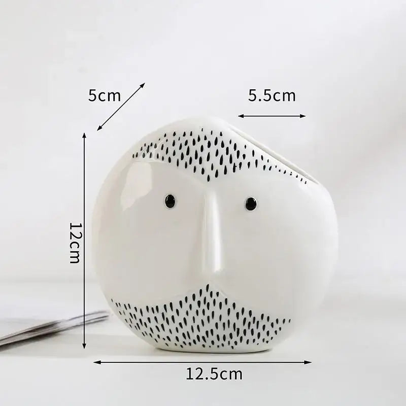 Vase céramique forme circulaire