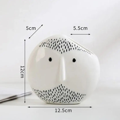 Vase céramique forme circulaire