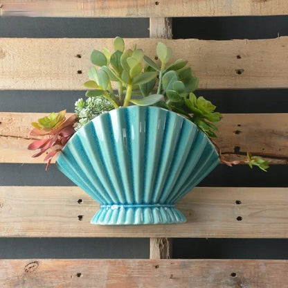 Vase céramique moderne coquillage