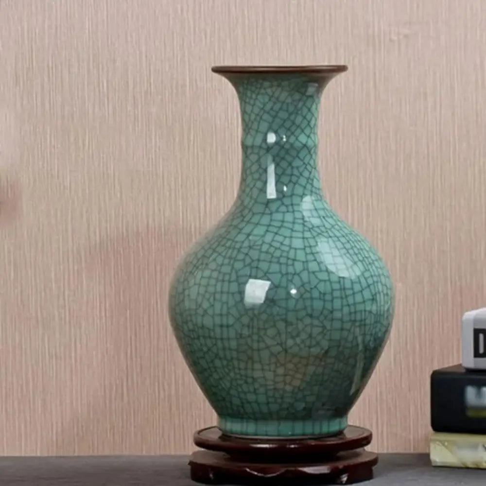 Vase chinois vert