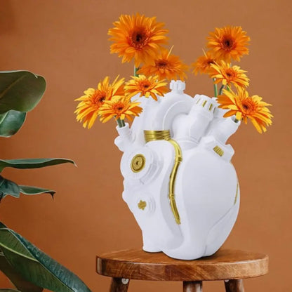 Vase coeur love in bloom