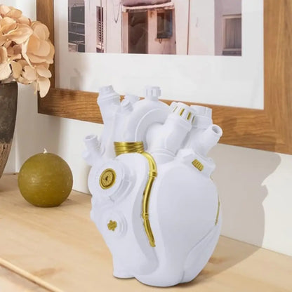 Vase coeur love in bloom