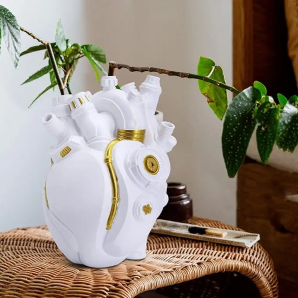 Vase coeur love in bloom