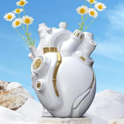 Vase coeur love in bloom