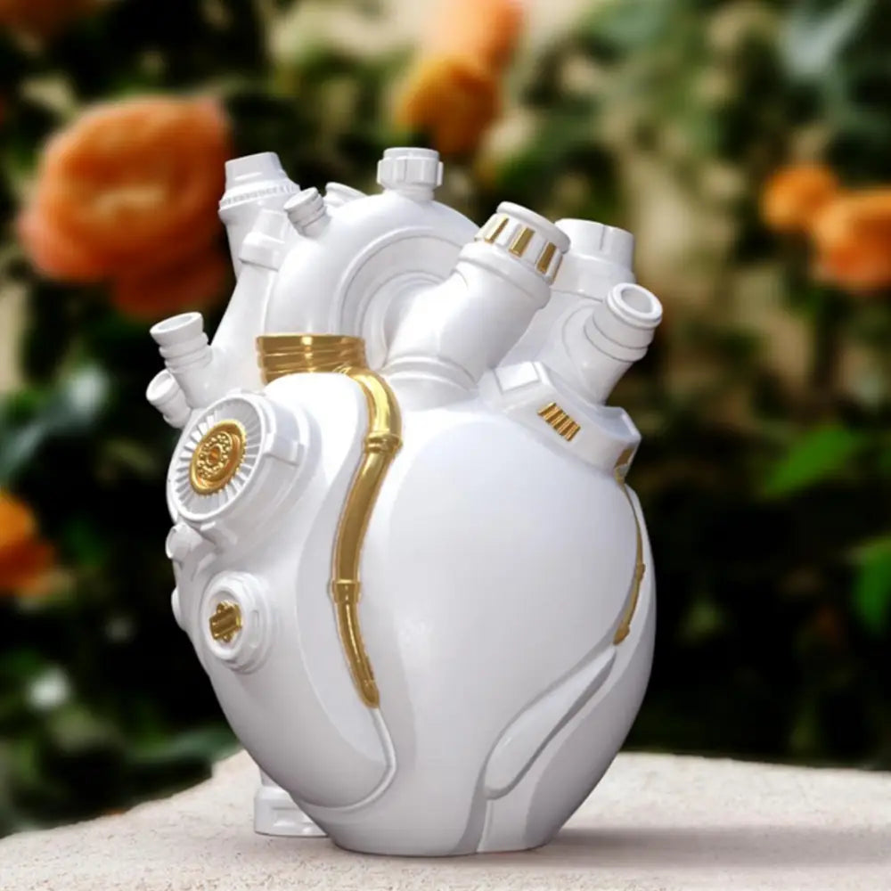 Vase coeur love in bloom