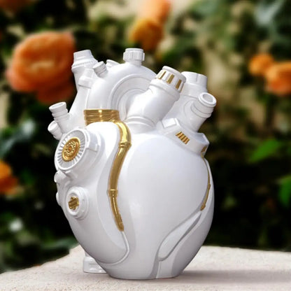 Vase coeur love in bloom