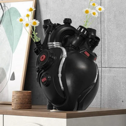 Vase coeur love in bloom