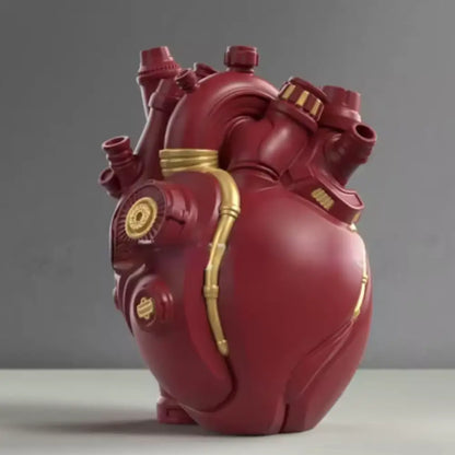 Vase coeur love in bloom