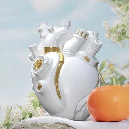 Vase coeur love in bloom