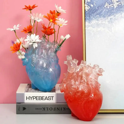 Vase coeur organe