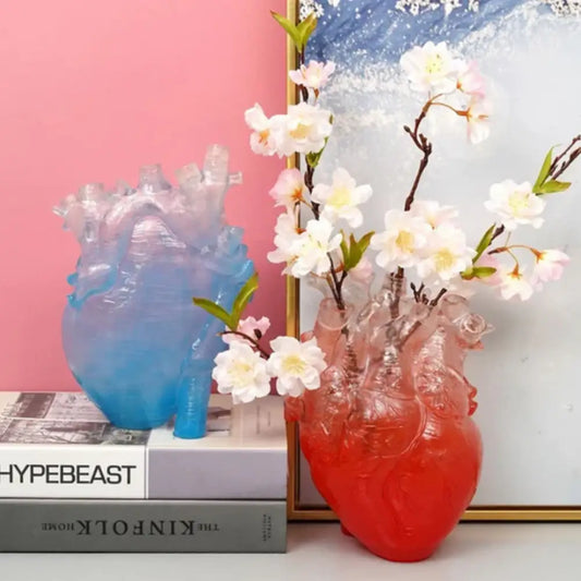 Vase coeur organe