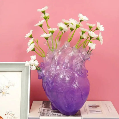 Vase coeur organe