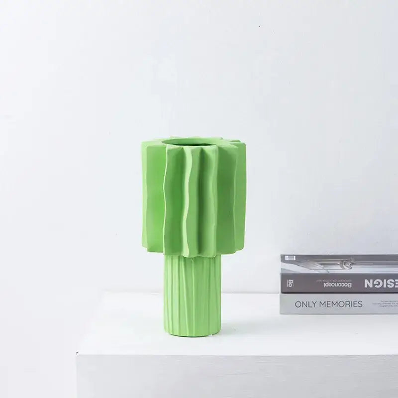 Vase couleur vert