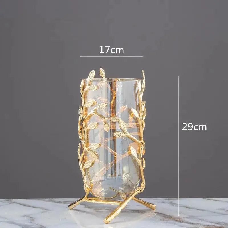 Vase cylindrique transparent 30 cm