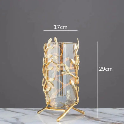 Vase cylindrique transparent 30 cm