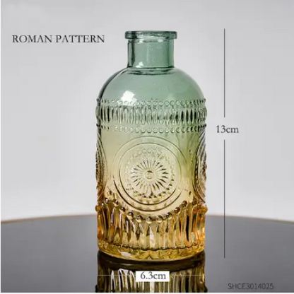 Vase cylindrique verre