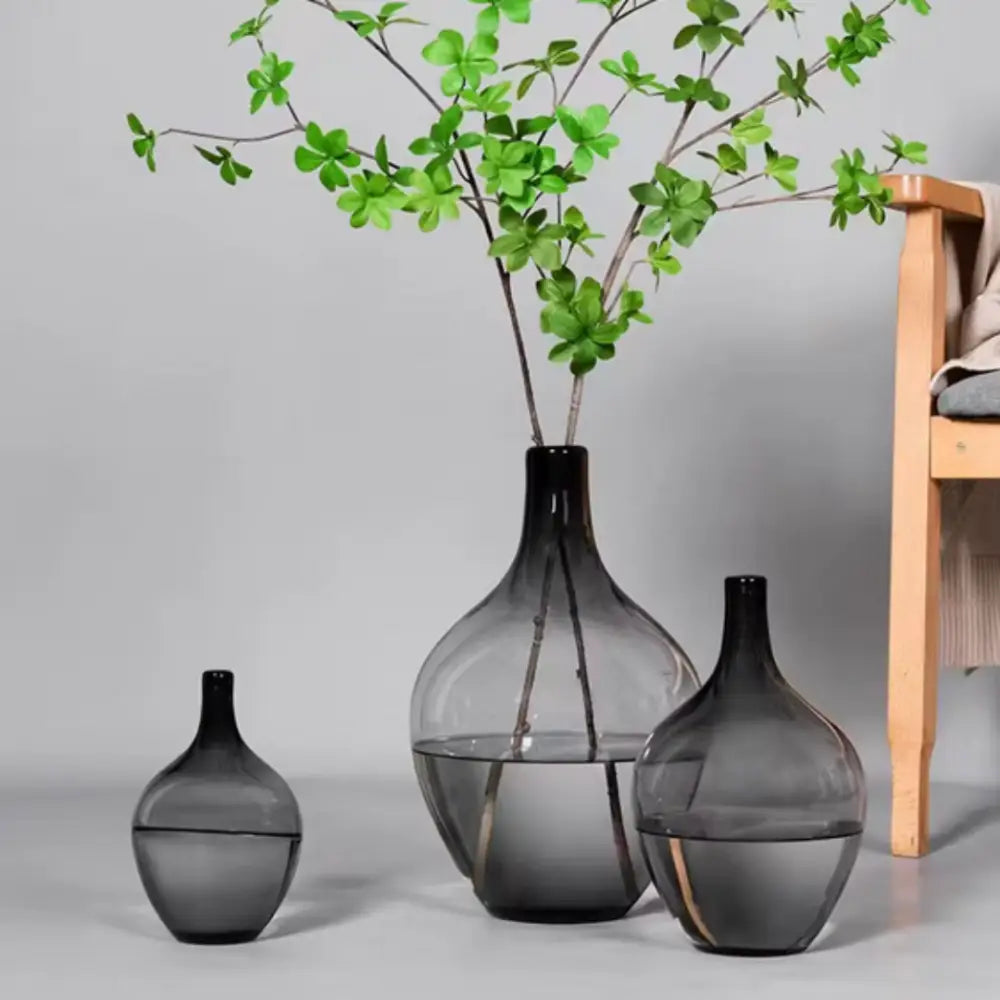 Vase dame jeanne noir