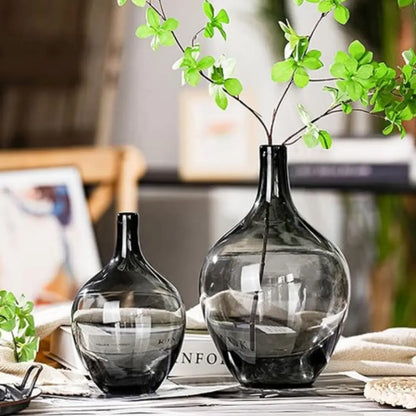 Vase dame jeanne noir