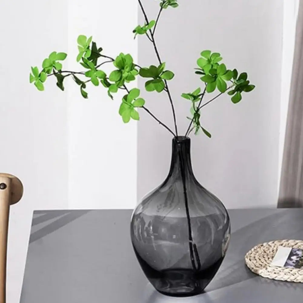 Vase dame jeanne noir