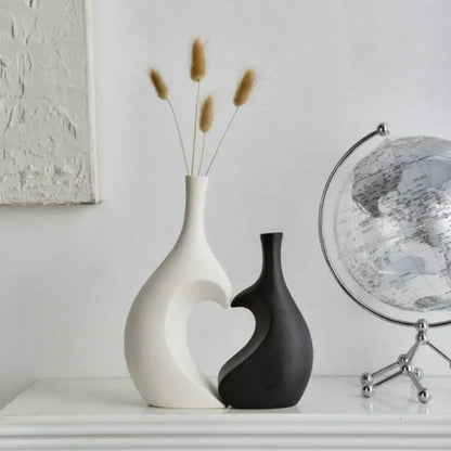 Vase en forme de coeur