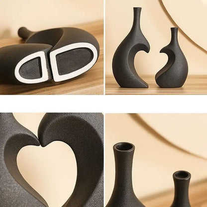 Vase en forme de coeur