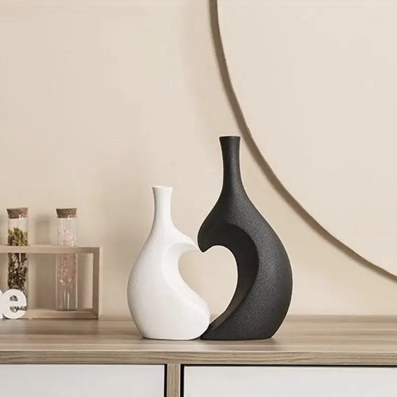 Vase en forme de coeur