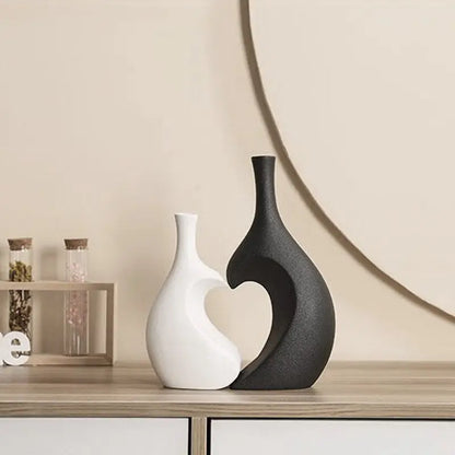Vase en forme de coeur