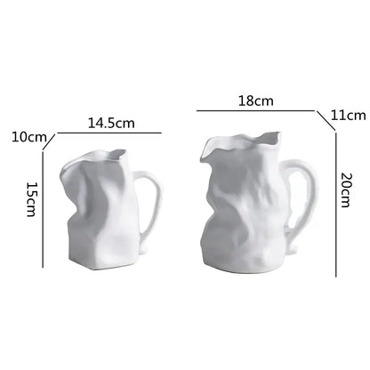 Vase en forme de cruche