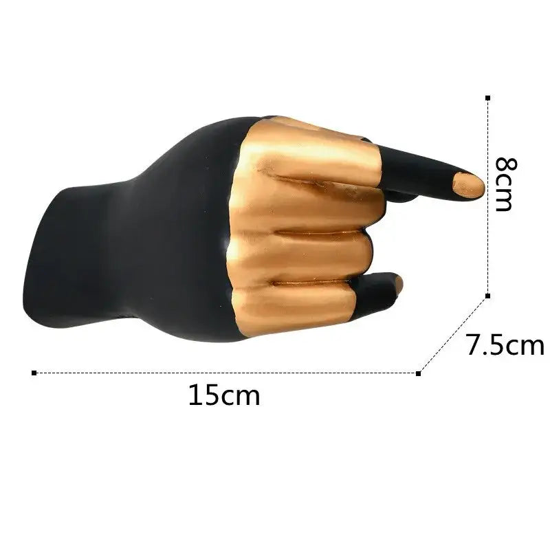 Vase en forme de main