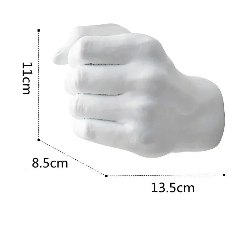 Vase en forme de main