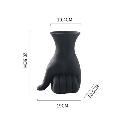 Vase en forme de main - Poing fermé