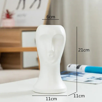 Vase en forme de tête